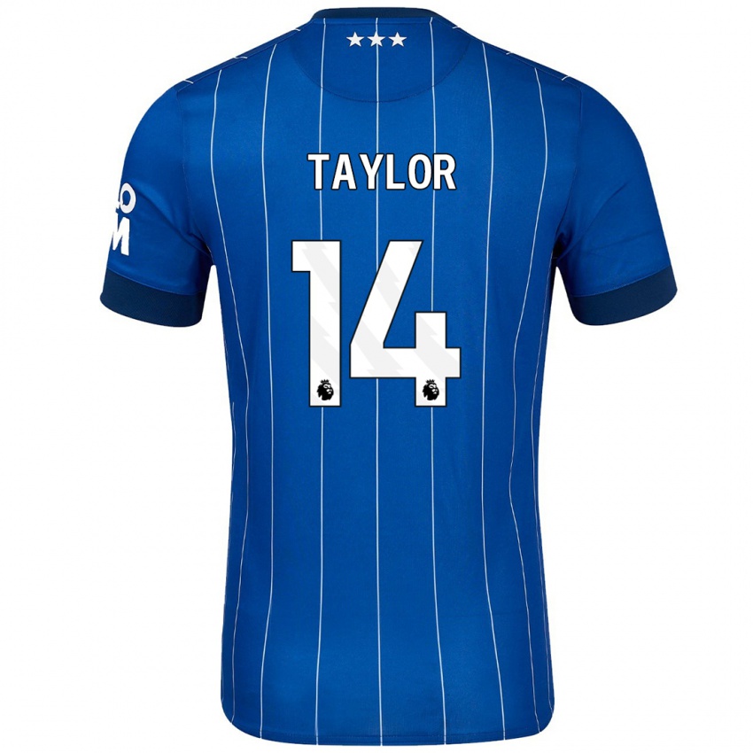 Niño Camiseta Jack Taylor #14 Azul Marino 1ª Equipación 2024/25 La Camisa Perú