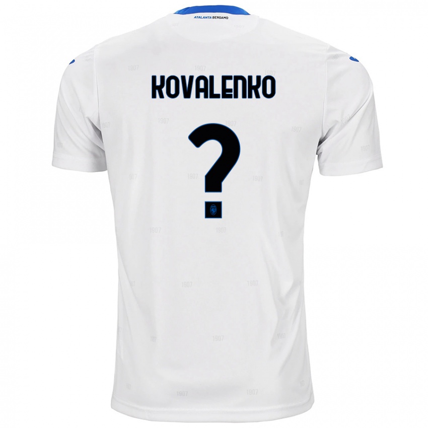 Niño Camiseta Viktor Kovalenko #0 Blanco 2ª Equipación 2024/25 La Camisa Perú