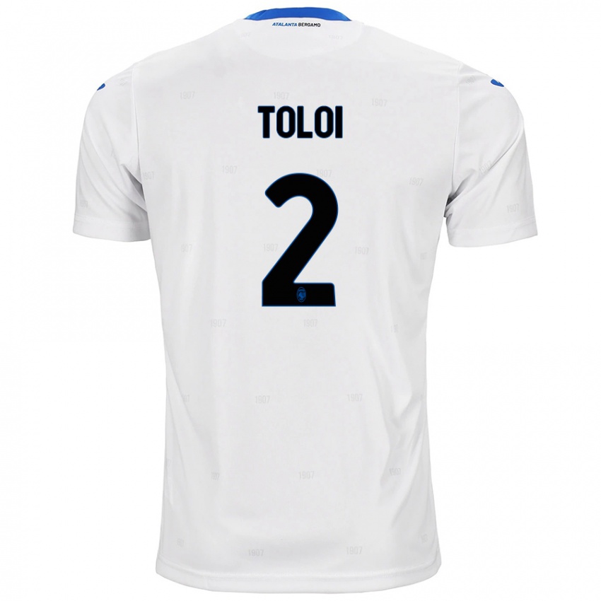 Niño Camiseta Rafael Tolói #2 Blanco 2ª Equipación 2024/25 La Camisa Perú