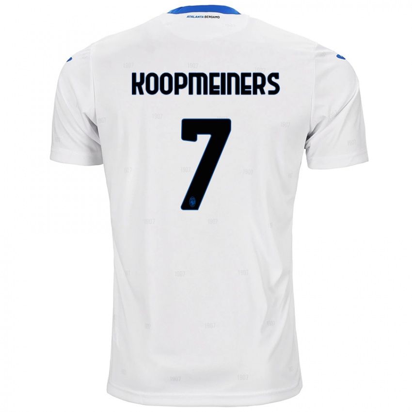 Niño Camiseta Teun Koopmeiners #7 Blanco 2ª Equipación 2024/25 La Camisa Perú