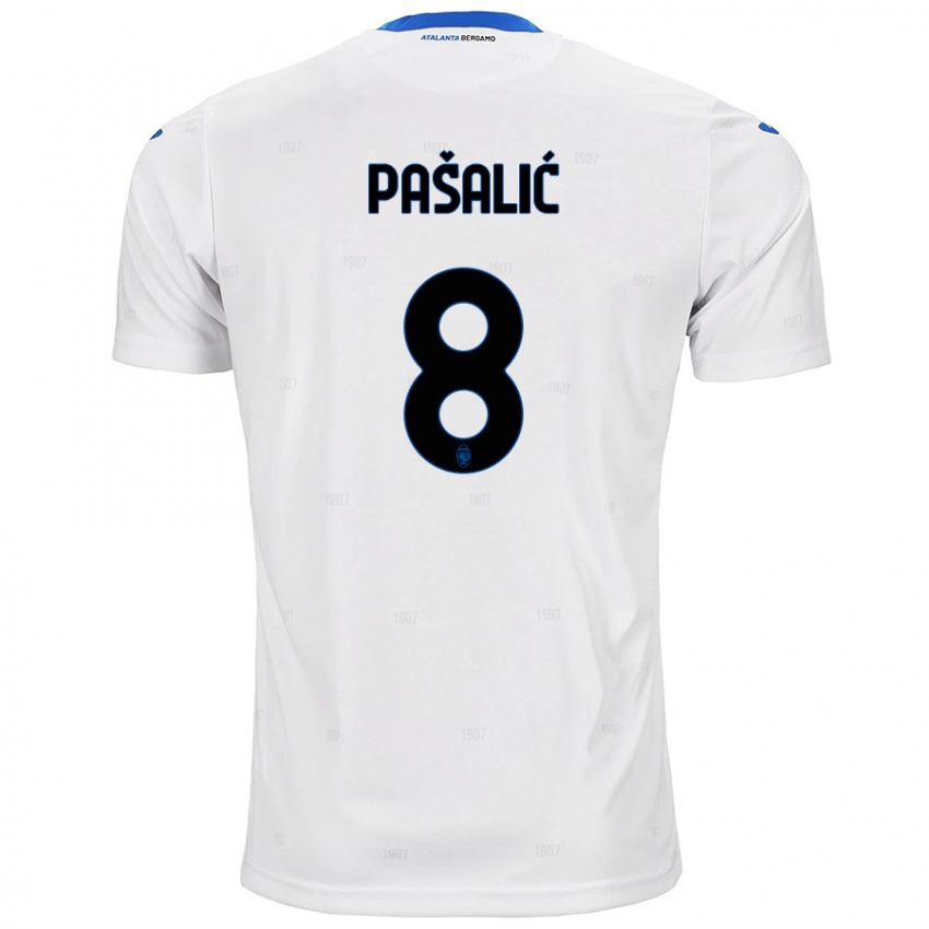 Niño Camiseta Mario Pasalic #8 Blanco 2ª Equipación 2024/25 La Camisa Perú