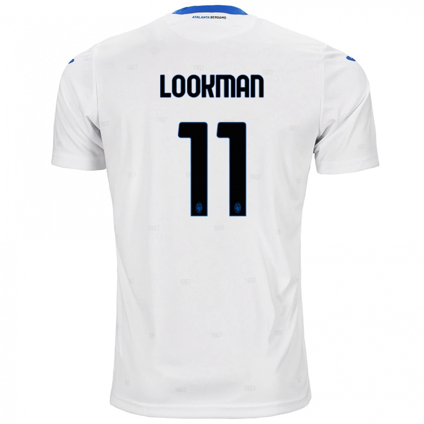 Niño Camiseta Ademola Lookman #11 Blanco 2ª Equipación 2024/25 La Camisa Perú