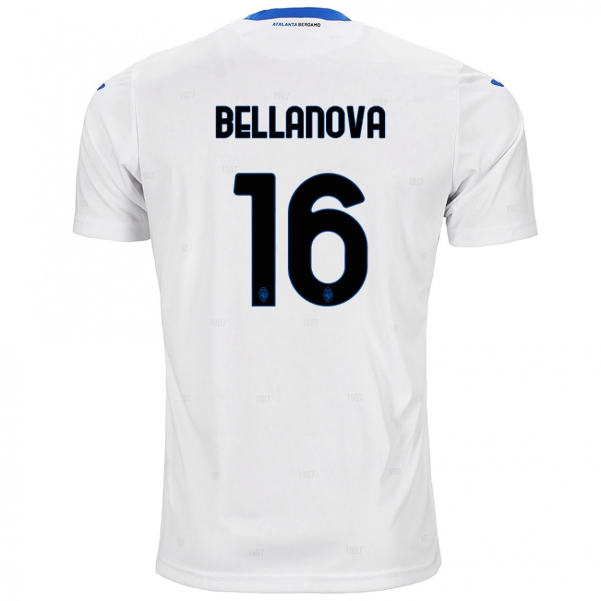 Niño Camiseta Raoul Bellanova #16 Blanco 2ª Equipación 2024/25 La Camisa Perú