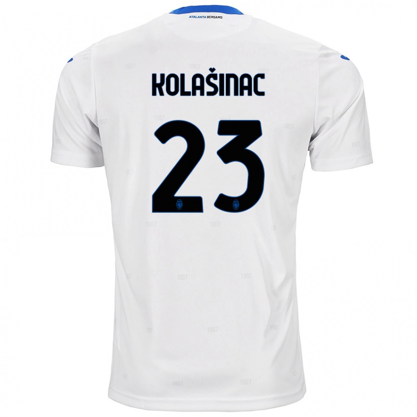 Niño Camiseta Sead Kolasinac #23 Blanco 2ª Equipación 2024/25 La Camisa Perú