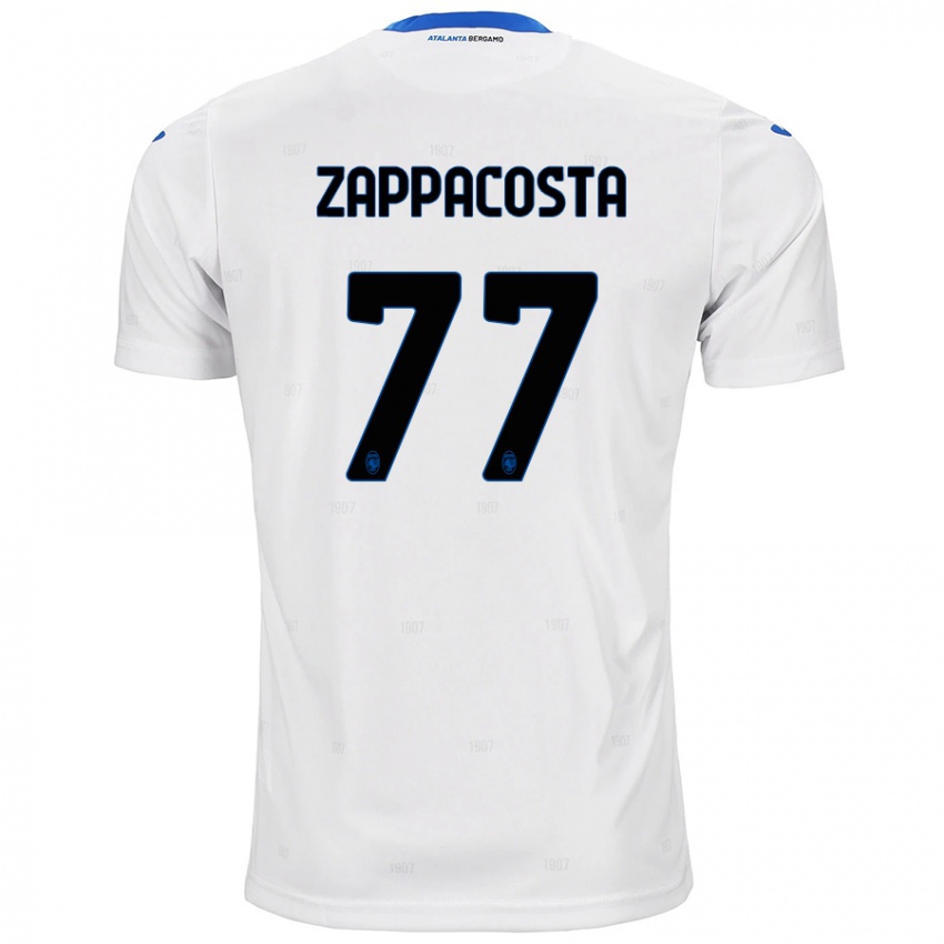 Niño Camiseta Davide Zappacosta #77 Blanco 2ª Equipación 2024/25 La Camisa Perú