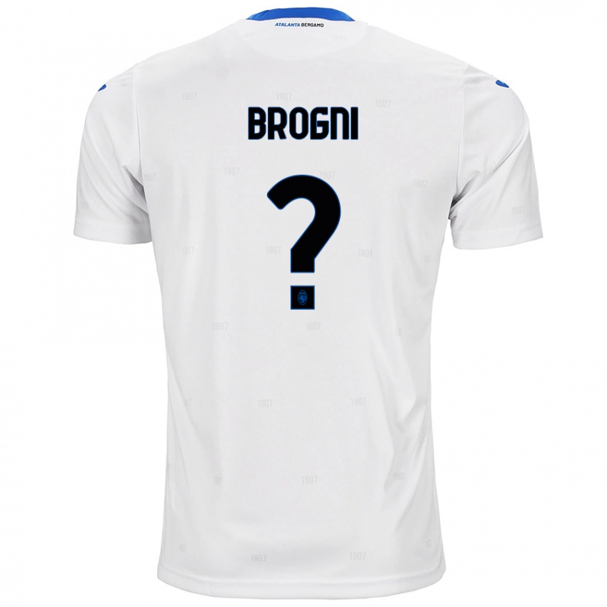 Niño Camiseta Giorgio Brogni #0 Blanco 2ª Equipación 2024/25 La Camisa Perú