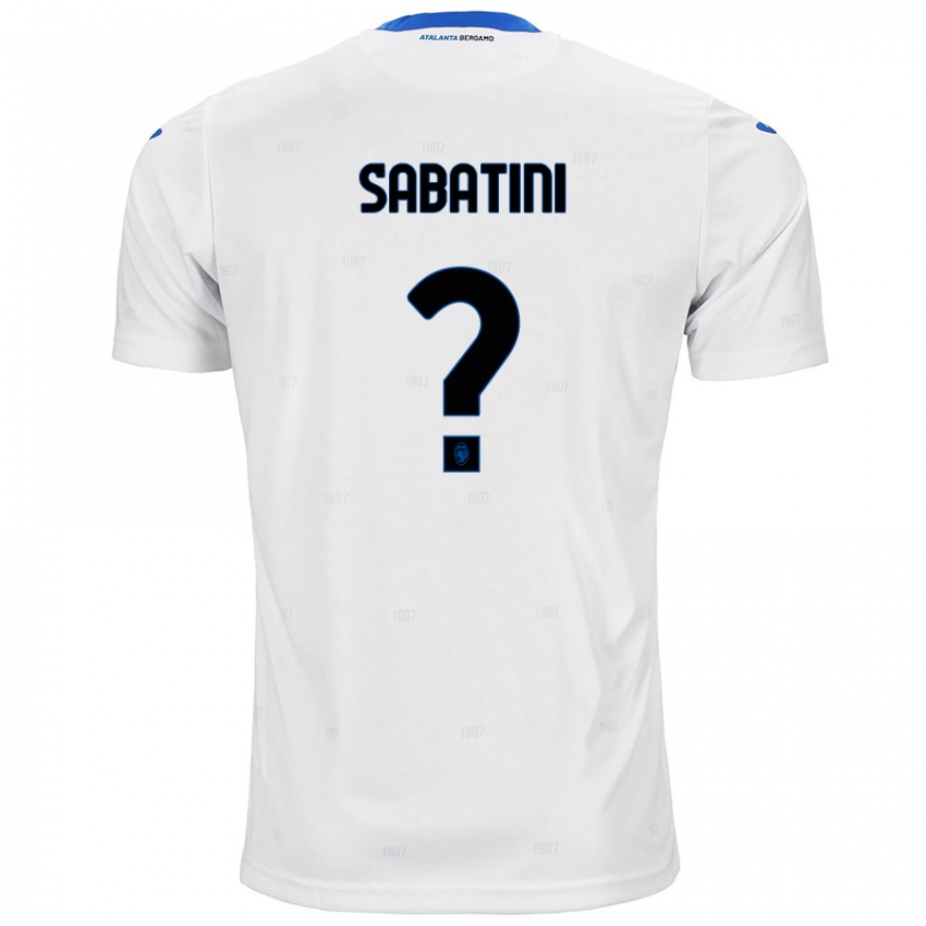 Niño Camiseta Carlo Sabatini #0 Blanco 2ª Equipación 2024/25 La Camisa Perú