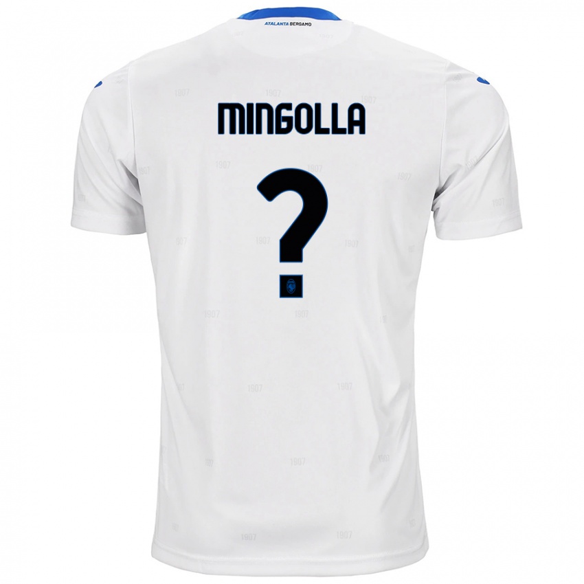 Niño Camiseta Simone Mingolla #0 Blanco 2ª Equipación 2024/25 La Camisa Perú