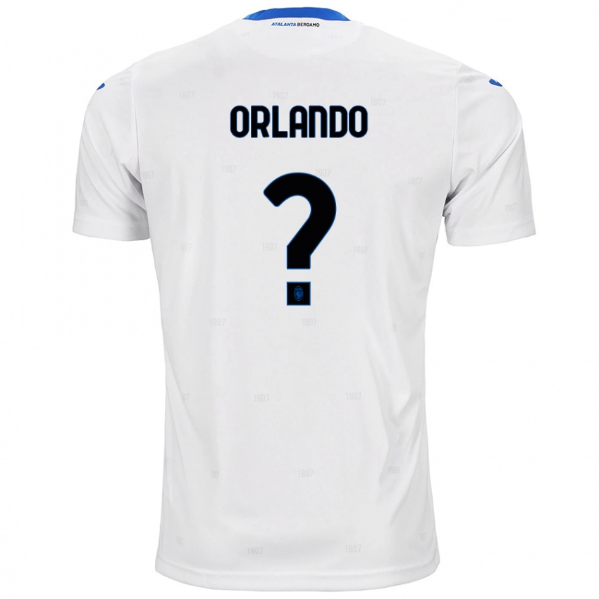 Niño Camiseta Daniele Orlando #0 Blanco 2ª Equipación 2024/25 La Camisa Perú