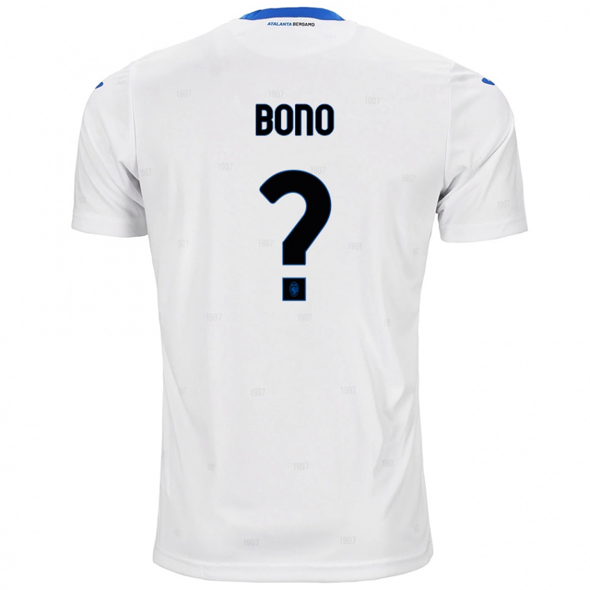 Niño Camiseta Davide Bono #0 Blanco 2ª Equipación 2024/25 La Camisa Perú