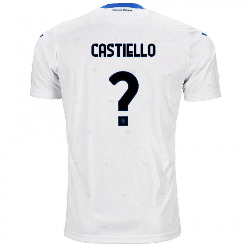 Niño Camiseta Alex Castiello #0 Blanco 2ª Equipación 2024/25 La Camisa Perú