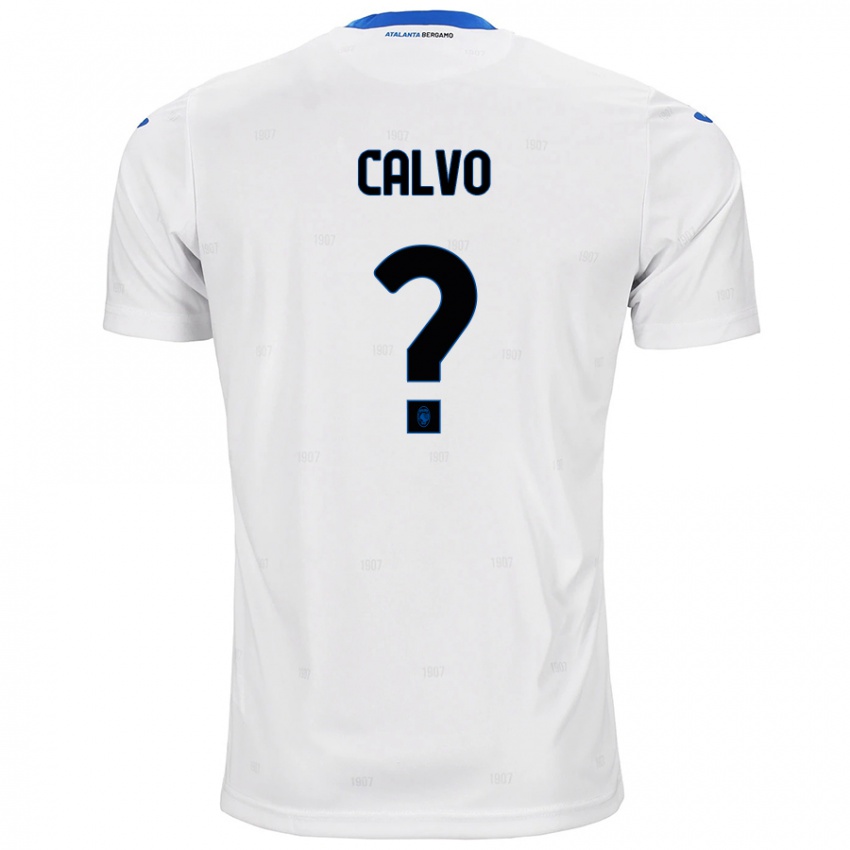 Niño Camiseta Filippo Calvo #0 Blanco 2ª Equipación 2024/25 La Camisa Perú