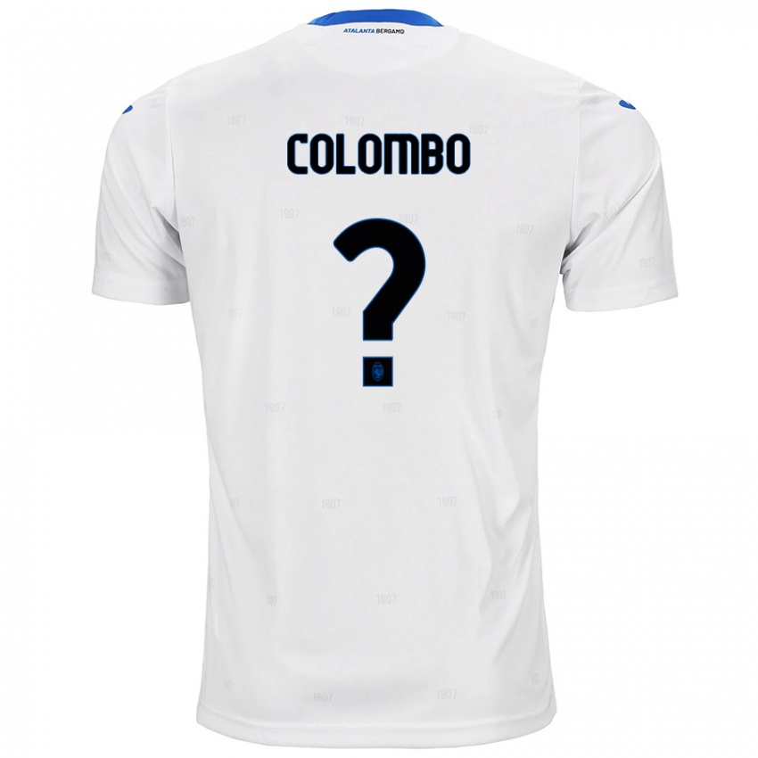 Niño Camiseta Matteo Colombo #0 Blanco 2ª Equipación 2024/25 La Camisa Perú