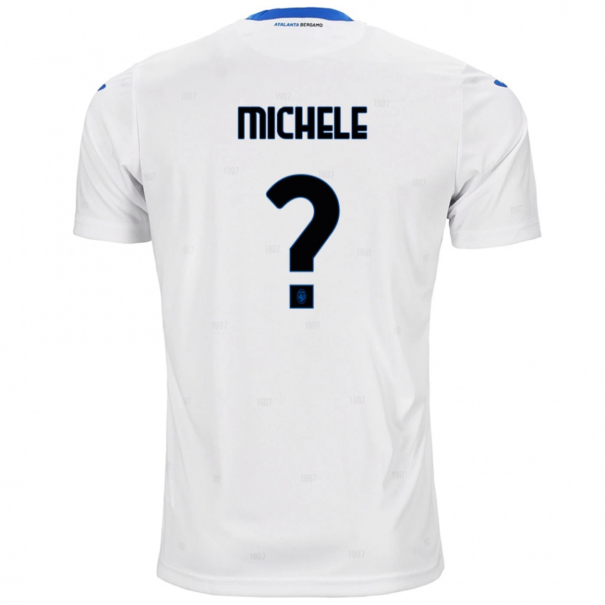 Niño Camiseta Michele Rinaldi #0 Blanco 2ª Equipación 2024/25 La Camisa Perú