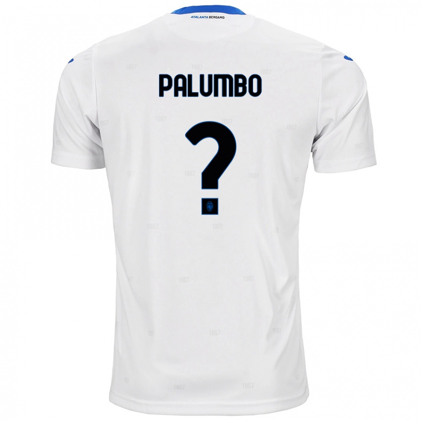 Niño Camiseta Stefano Palumbo #0 Blanco 2ª Equipación 2024/25 La Camisa Perú