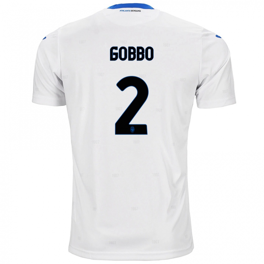 Niño Camiseta Luca Gobbo #2 Blanco 2ª Equipación 2024/25 La Camisa Perú