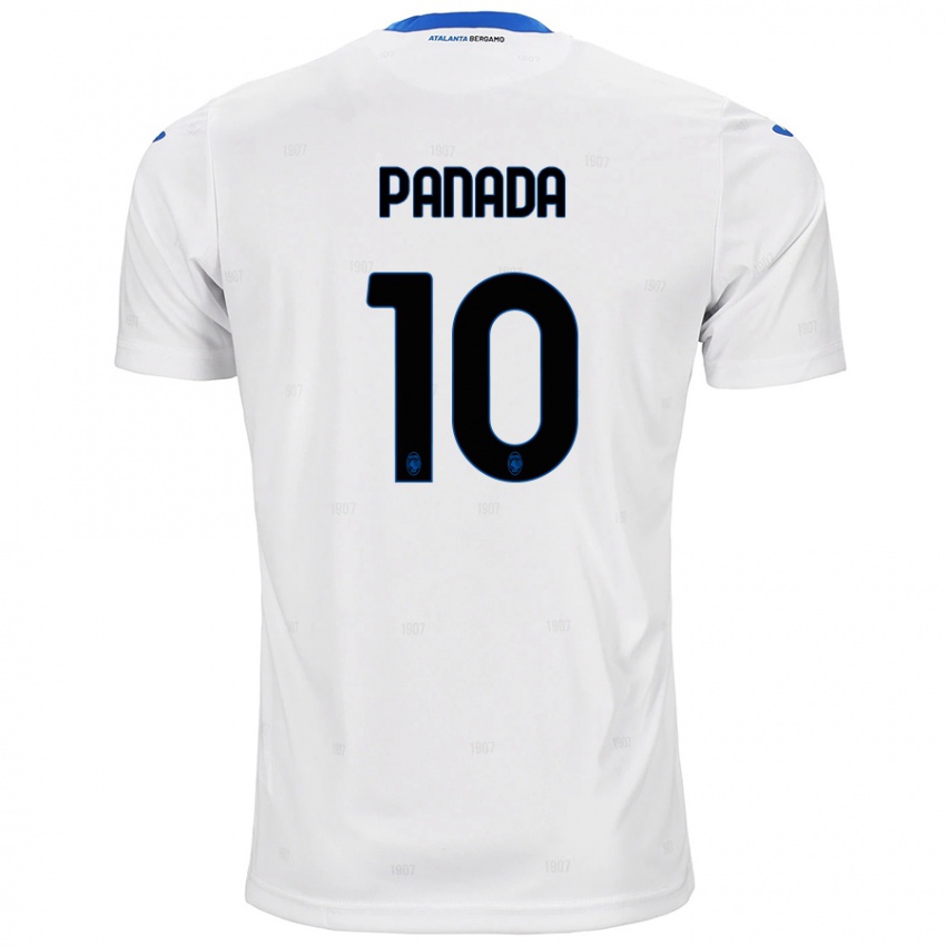 Niño Camiseta Simone Panada #10 Blanco 2ª Equipación 2024/25 La Camisa Perú