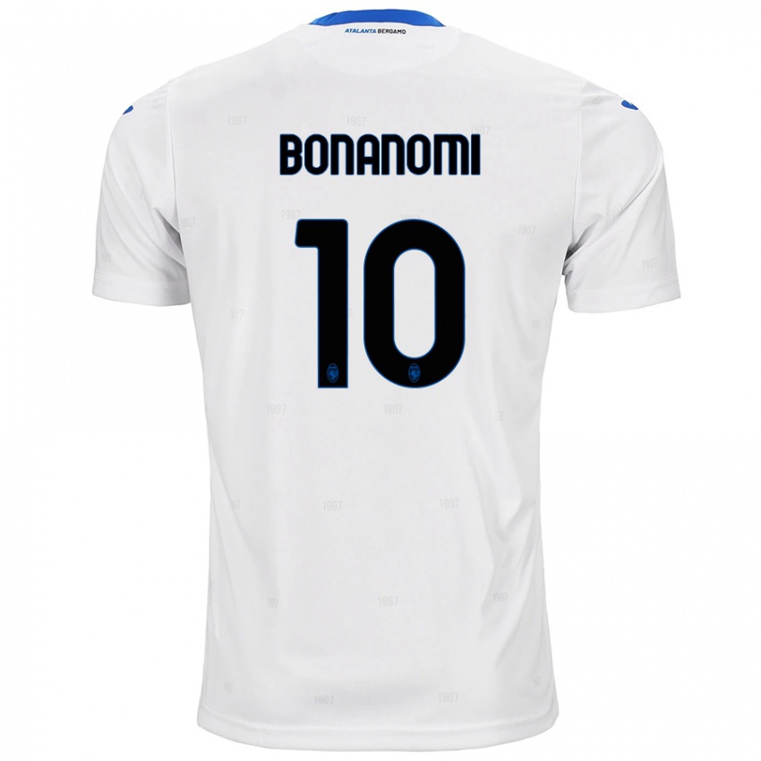 Niño Camiseta Andrea Bonanomi #10 Blanco 2ª Equipación 2024/25 La Camisa Perú