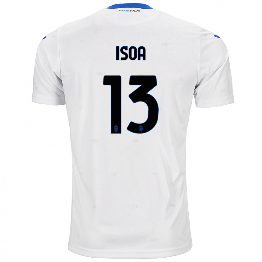 Niño Camiseta Isaac Isoa #13 Blanco 2ª Equipación 2024/25 La Camisa Perú