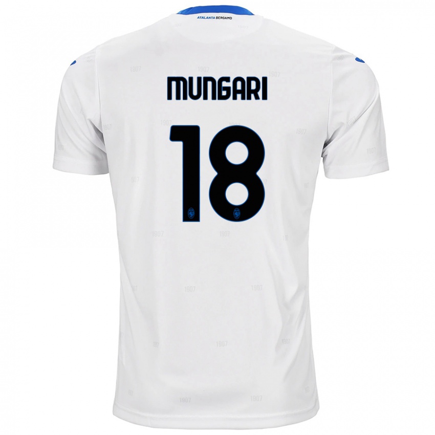 Niño Camiseta Giuseppe Mungari #18 Blanco 2ª Equipación 2024/25 La Camisa Perú