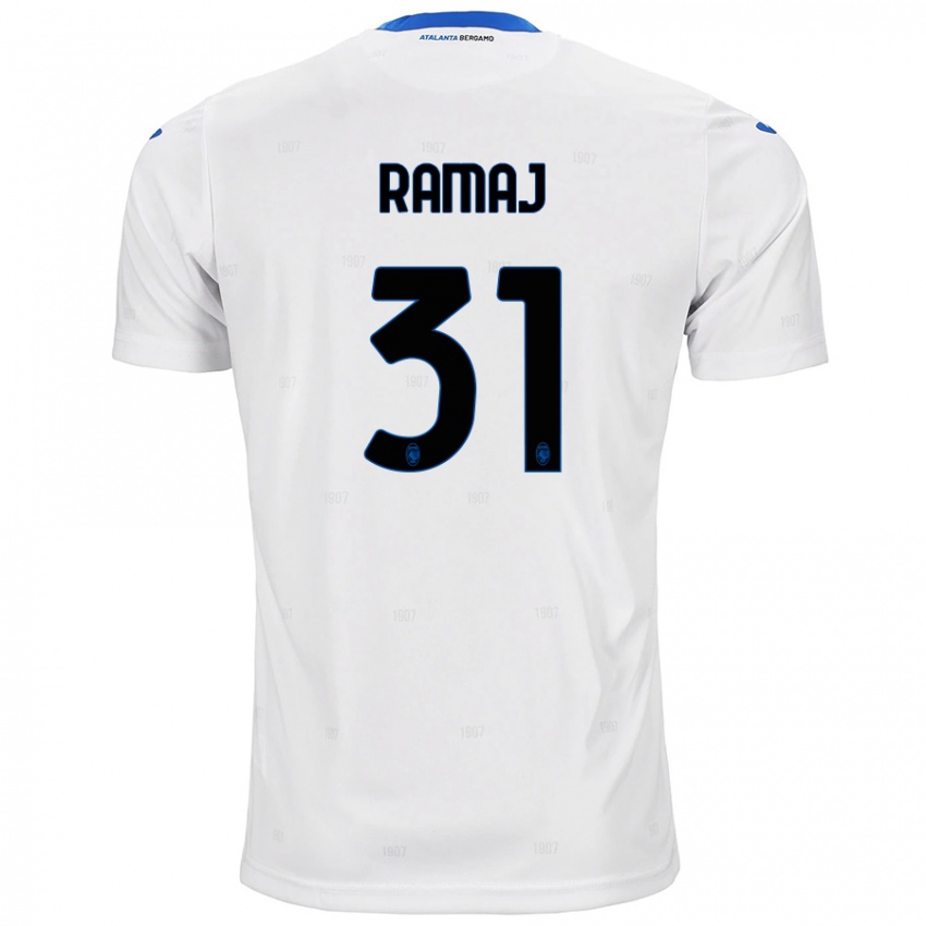 Niño Camiseta Gabriel Ramaj #31 Blanco 2ª Equipación 2024/25 La Camisa Perú