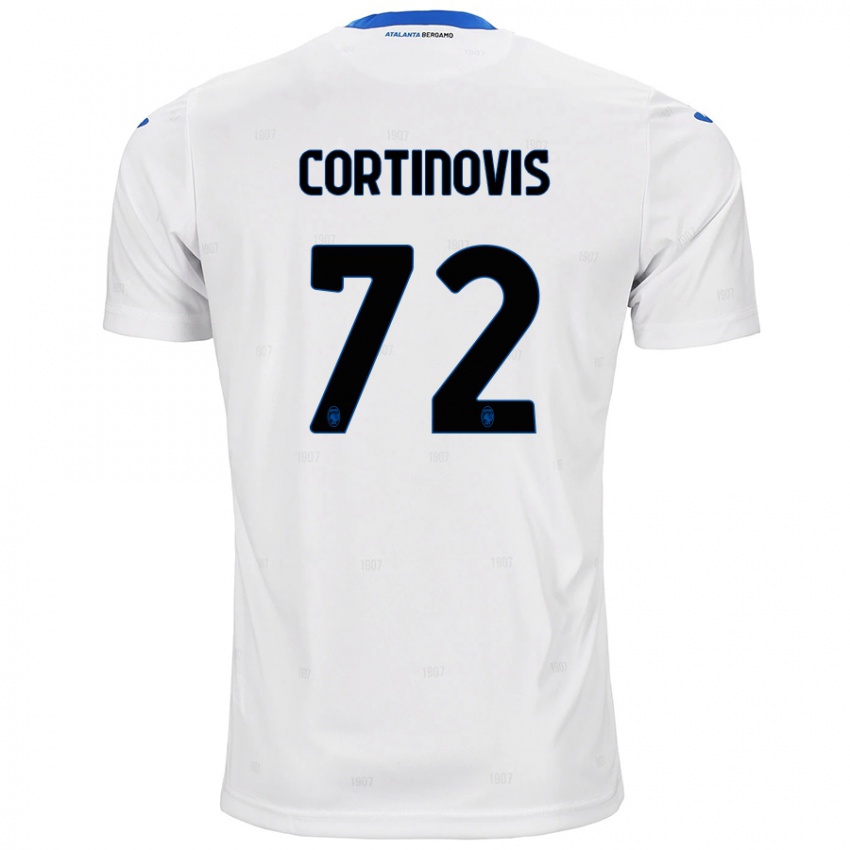 Niño Camiseta Alessandro Cortinovis #72 Blanco 2ª Equipación 2024/25 La Camisa Perú