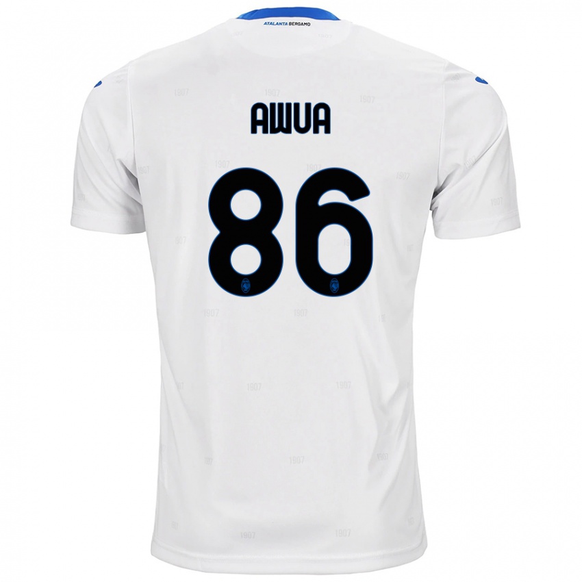 Niño Camiseta Theophilus Awua #86 Blanco 2ª Equipación 2024/25 La Camisa Perú