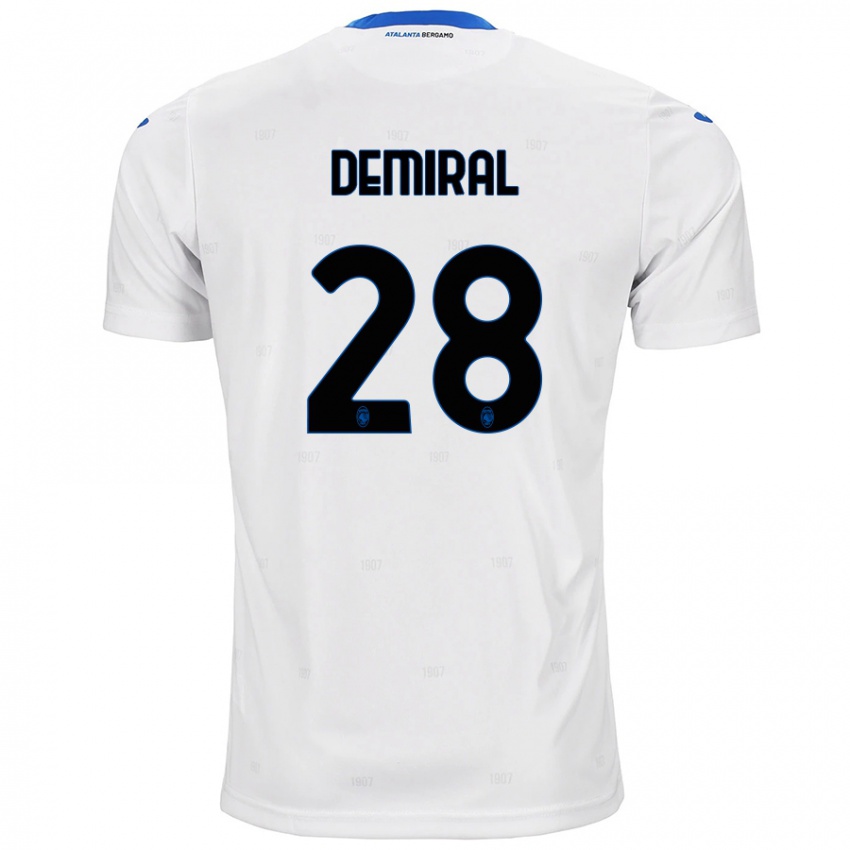 Niño Camiseta Merih Demiral #28 Blanco 2ª Equipación 2024/25 La Camisa Perú