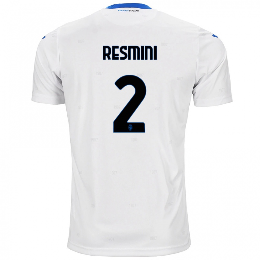 Niño Camiseta Martina Resmini #2 Blanco 2ª Equipación 2024/25 La Camisa Perú