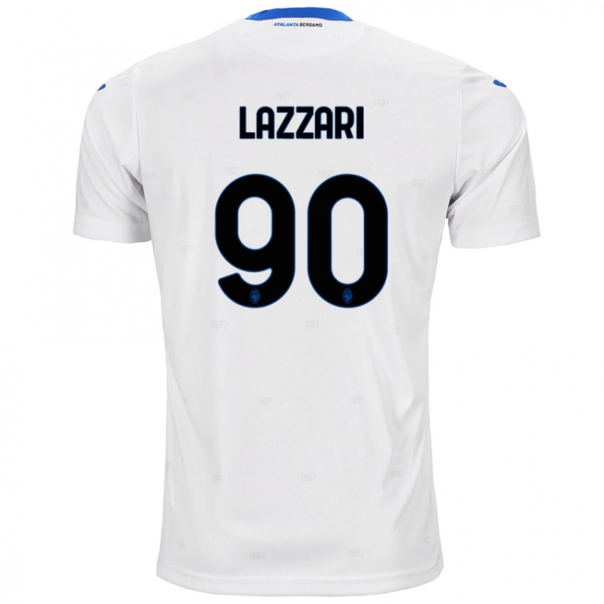 Niño Camiseta Ilaria Lazzari #90 Blanco 2ª Equipación 2024/25 La Camisa Perú