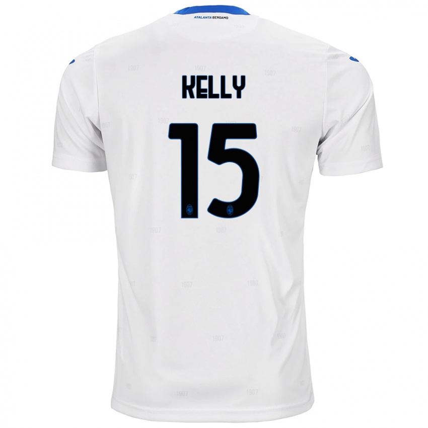 Niño Camiseta Maegan Kelly #15 Blanco 2ª Equipación 2024/25 La Camisa Perú