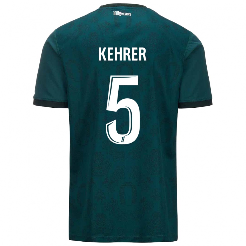 Niño Camiseta Thilo Kehrer #5 Verde Oscuro 2ª Equipación 2024/25 La Camisa Perú