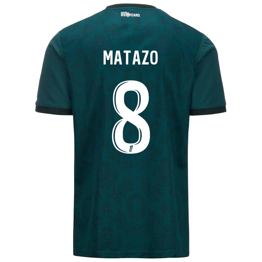 Niño Camiseta Eliot Matazo #8 Verde Oscuro 2ª Equipación 2024/25 La Camisa Perú