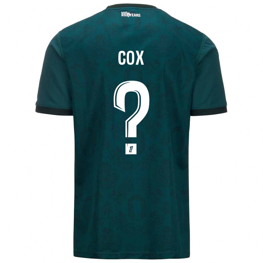 Niño Camiseta Matthew Cox #0 Verde Oscuro 2ª Equipación 2024/25 La Camisa Perú