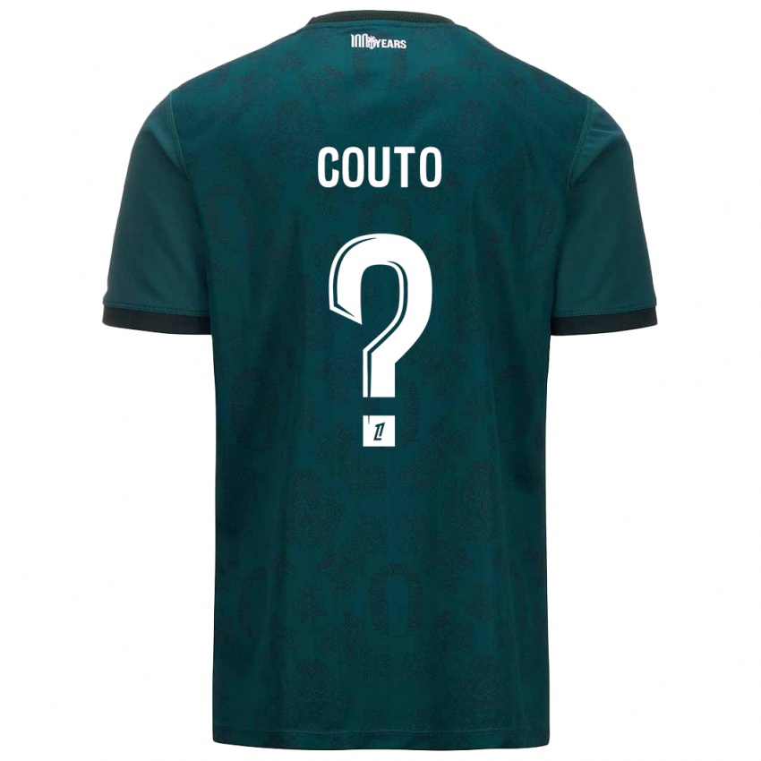 Niño Camiseta Enzo Couto #0 Verde Oscuro 2ª Equipación 2024/25 La Camisa Perú