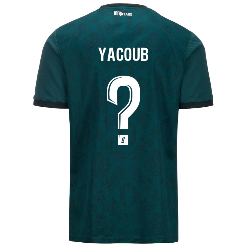 Niño Camiseta Béchir Yacoub #0 Verde Oscuro 2ª Equipación 2024/25 La Camisa Perú