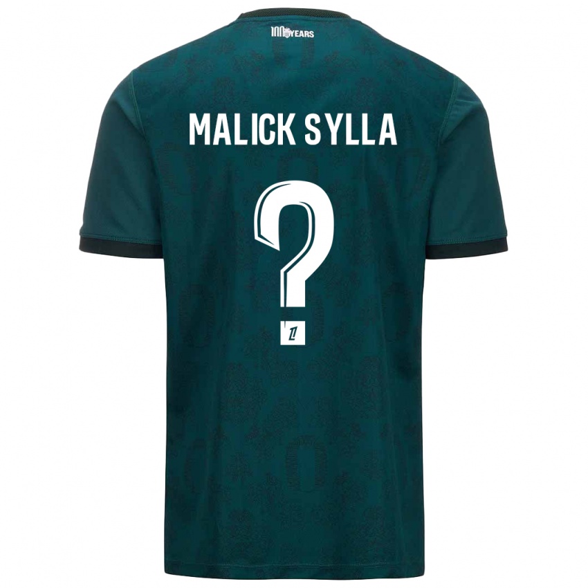 Niño Camiseta Malick Sylla #0 Verde Oscuro 2ª Equipación 2024/25 La Camisa Perú