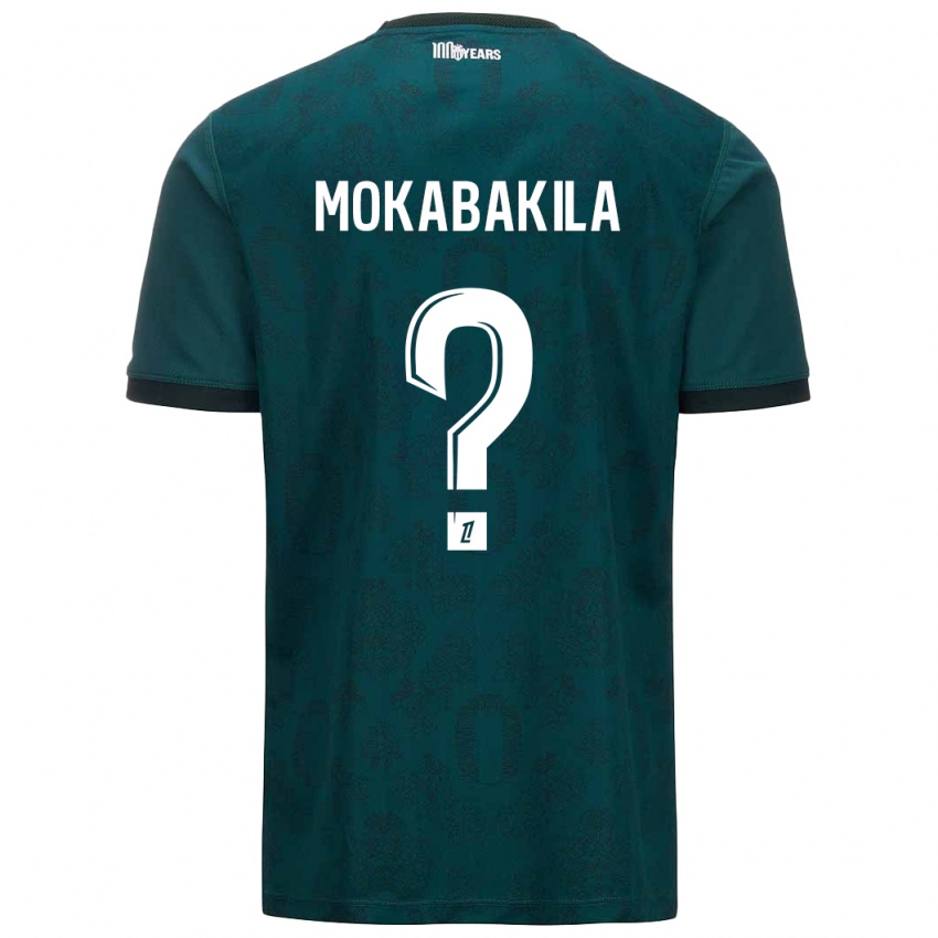 Niño Camiseta Nick Mokabakila #0 Verde Oscuro 2ª Equipación 2024/25 La Camisa Perú