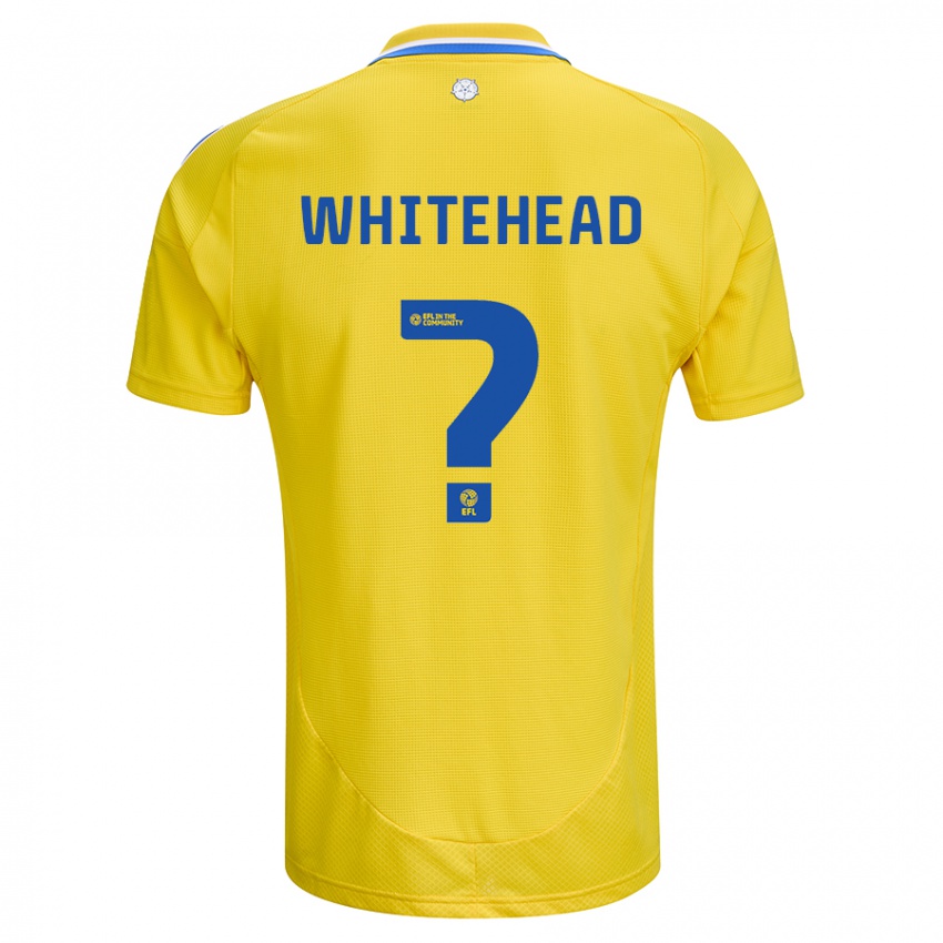 Niño Camiseta Louie Whitehead #0 Amarillo Azul 2ª Equipación 2024/25 La Camisa Perú