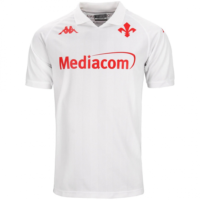 Niño Camiseta Giulio Anghileri #0 Blanco 2ª Equipación 2024/25 La Camisa Perú