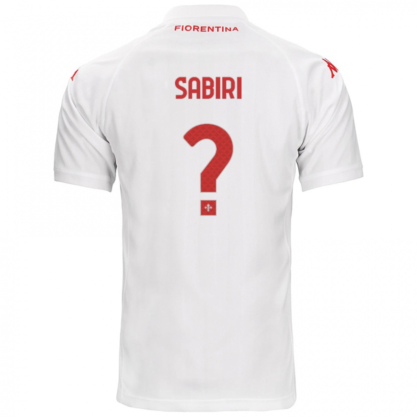 Niño Camiseta Abdelhamid Sabiri #0 Blanco 2ª Equipación 2024/25 La Camisa Perú