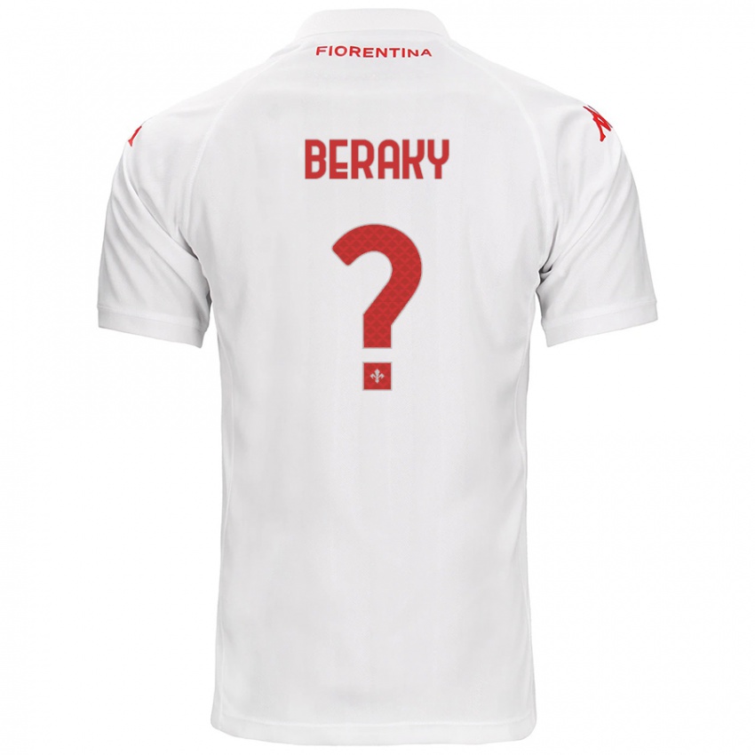 Niño Camiseta Mussie Beraky #0 Blanco 2ª Equipación 2024/25 La Camisa Perú