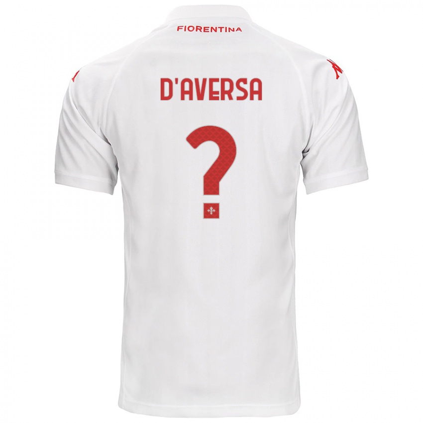 Niño Camiseta Simone D'aversa #0 Blanco 2ª Equipación 2024/25 La Camisa Perú