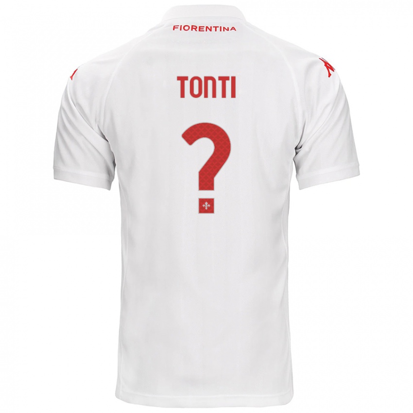 Niño Camiseta Federico Tonti #0 Blanco 2ª Equipación 2024/25 La Camisa Perú