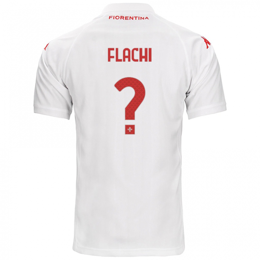 Niño Camiseta Tommaso Flachi #0 Blanco 2ª Equipación 2024/25 La Camisa Perú