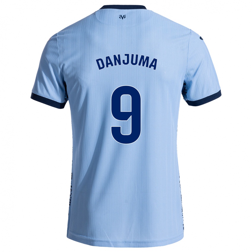 Niño Camiseta Arnaut Danjuma #9 Azul Cielo 2ª Equipación 2024/25 La Camisa Perú