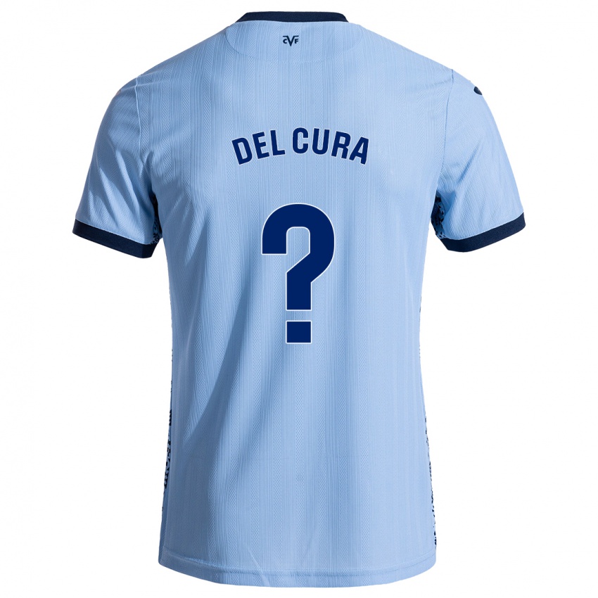 Niño Camiseta Unax Del Cura #0 Azul Cielo 2ª Equipación 2024/25 La Camisa Perú