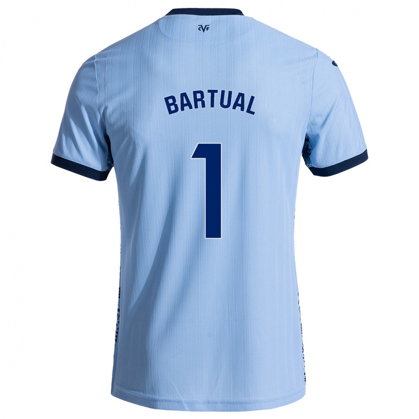 Niño Camiseta Kike Bartual #1 Azul Cielo 2ª Equipación 2024/25 La Camisa Perú