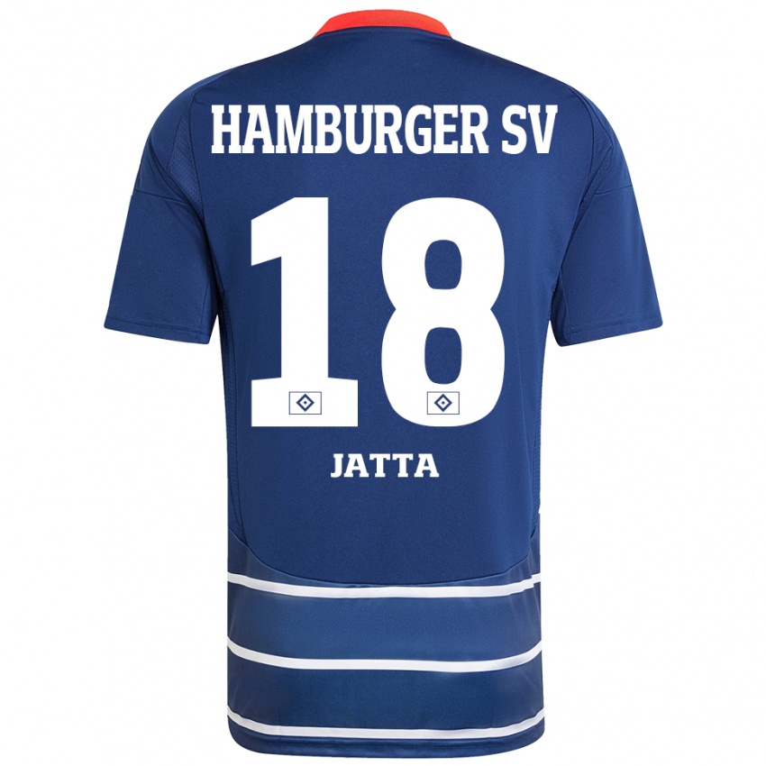 Niño Camiseta Bakery Jatta #18 Azul Oscuro 2ª Equipación 2024/25 La Camisa Perú