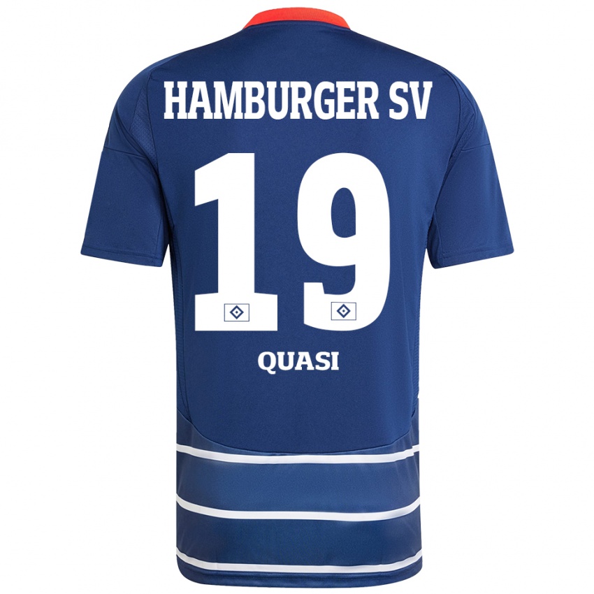 Niño Camiseta Prince Quasi #19 Azul Oscuro 2ª Equipación 2024/25 La Camisa Perú